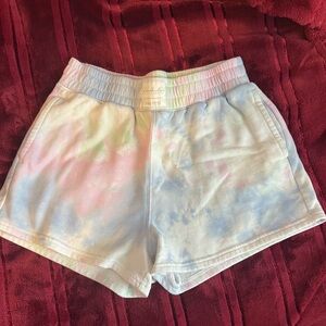 Hollister tye die sweat shorts